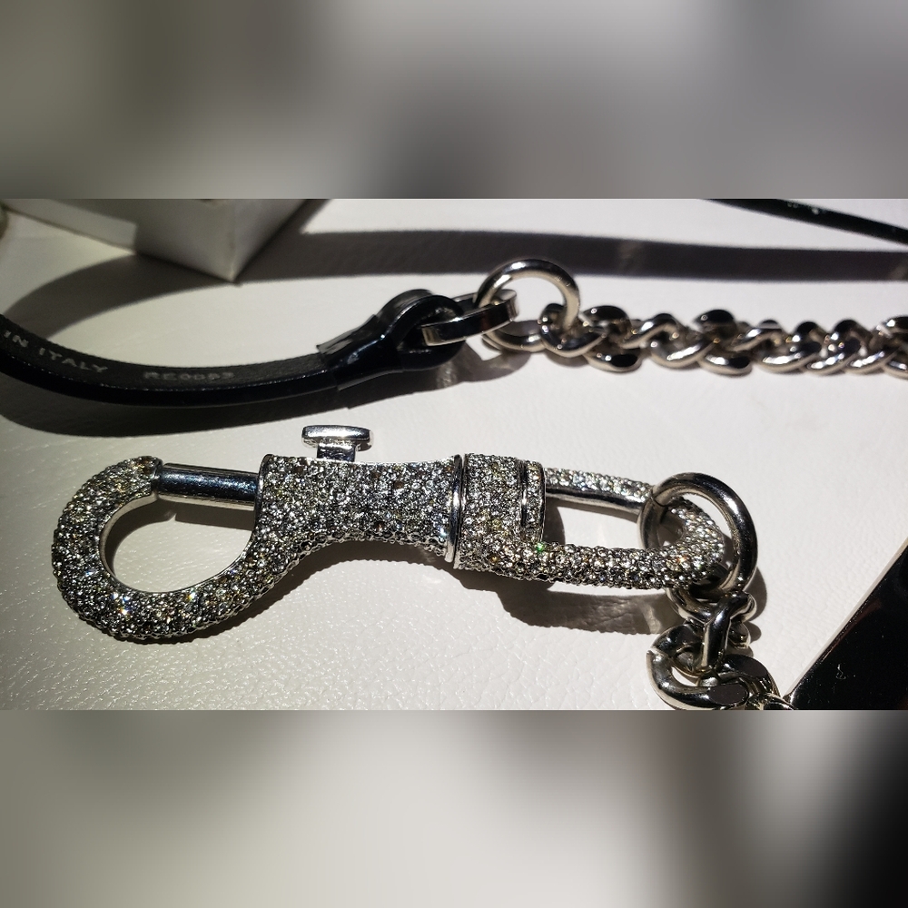 Christian Dior by Galliano Hardcore Mousqueton Chain Belt Noir 85 w/ Box (2004) - Picture 11 of 17